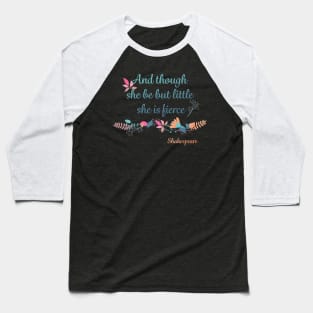 Renaissance Fair  Shakespeare quote Costume Baseball T-Shirt